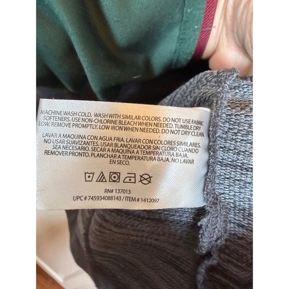 Orvis Mens Classic Collection Quarter Zip Pullover Heather Gray M midweight - Picture 5 of 7